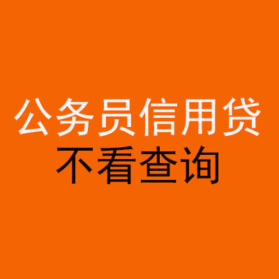 肃宁公务员信用贷款